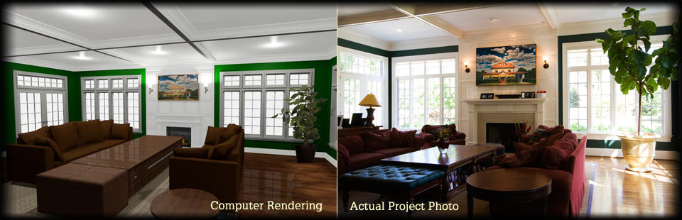 sun room before and after